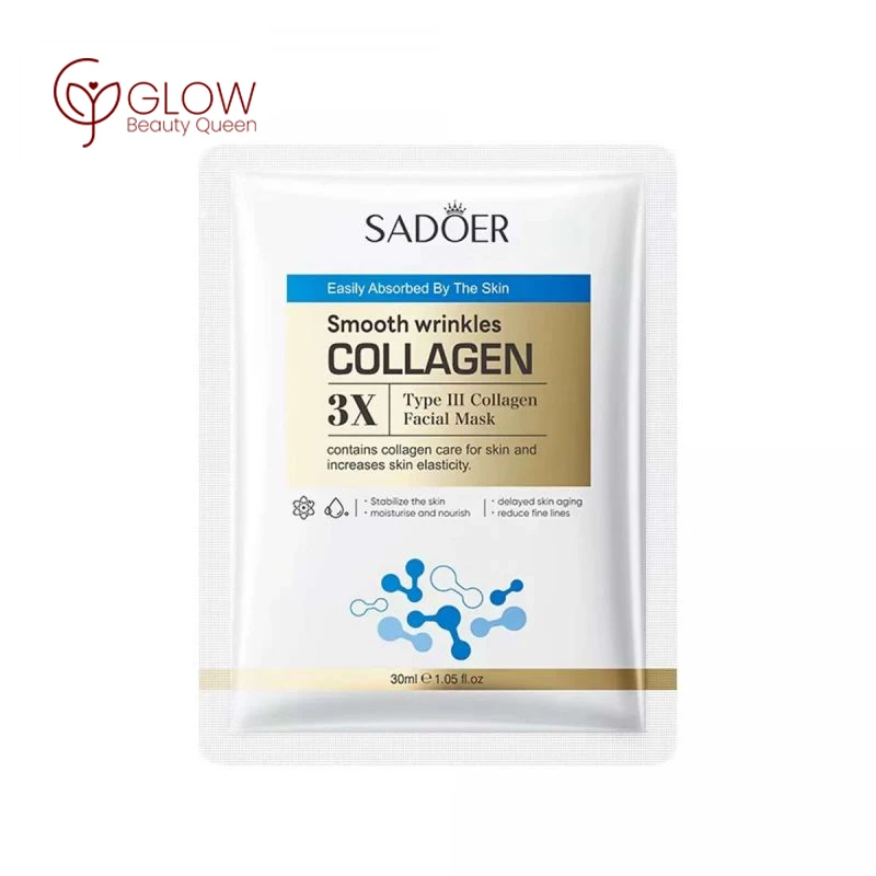 SADOER Collagen Firming Facial Mask (30ml) – বলিরেখা দূর করে ত্বককে কোমল ও সজীব করার সেরা সমাধান